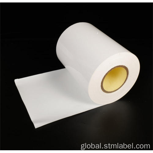 Water Based Inkjet Gloss White Pp Label Bright White Inkjet BOPP Acrylic Yellow Glassine Manufactory